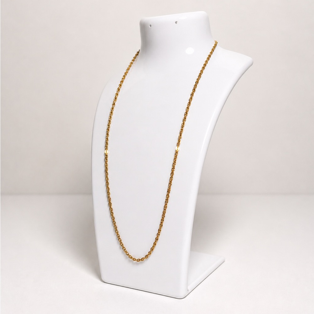 Fashion Jewelry Gold Rope Chain Long Necklace